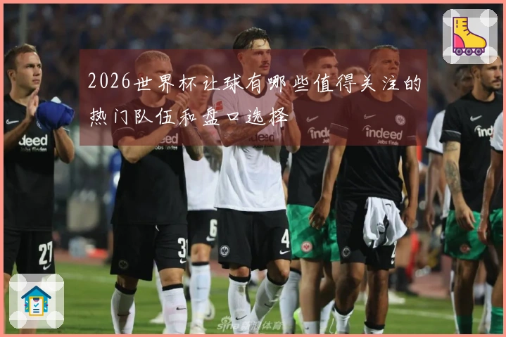 2026世界杯让球有哪些值得关注的热门队伍和盘口选择
